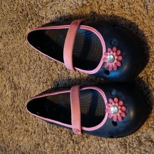 Girls size 13 CROCS